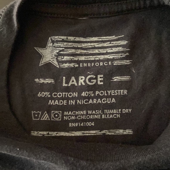 Enforce, Alpha Black Tee - Picture 2 of 2